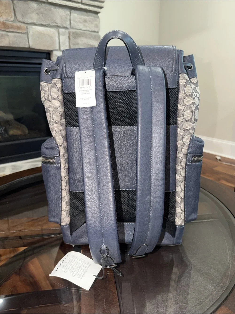 Coach Sprint Backpack In Signature Jacquard CE523 QBV41 NWT